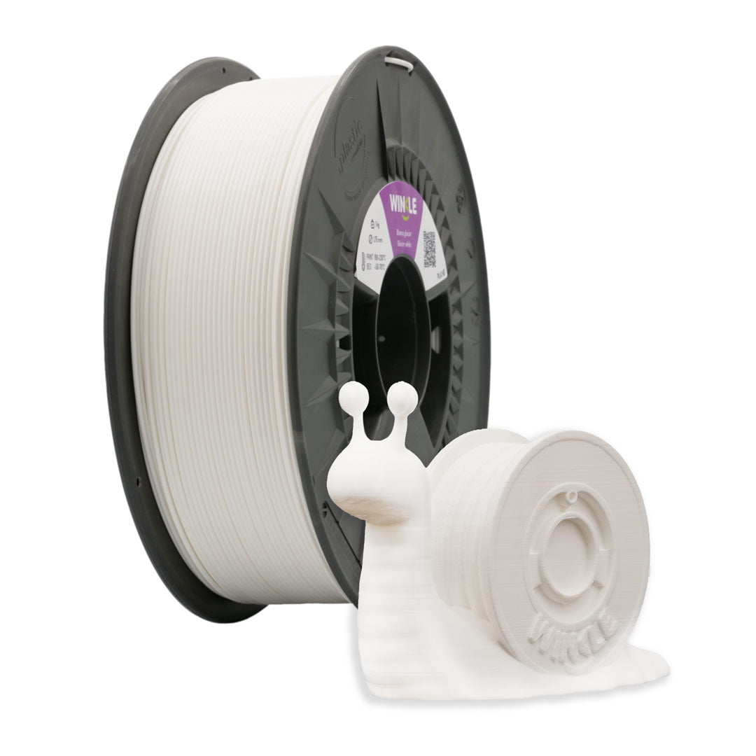 Filamento PETG Winkle 1,75mm Blanco Glaciar