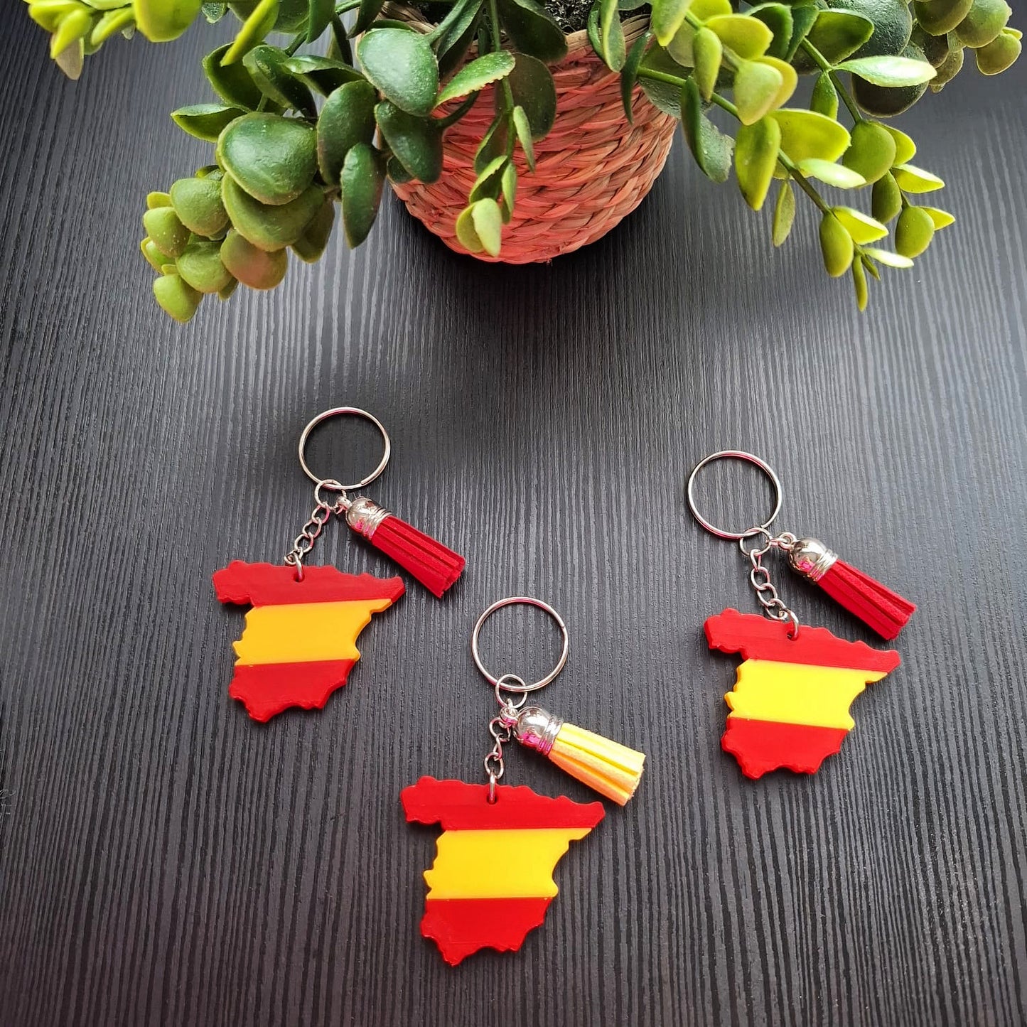 Llavero Silueta de España